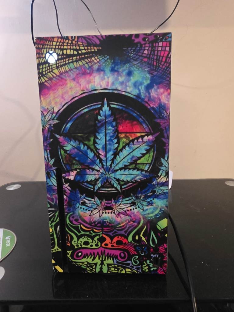 Xbox Series X Console with Custom Skin – Good Condition