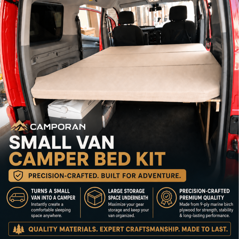 Camporan Small Van Camper Bed Kit + Folding Mattress – Vanlife