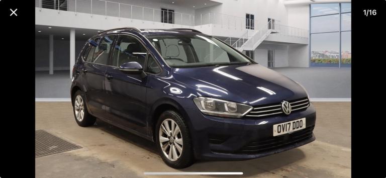 2017 Volkswagen Golf SV 1.6 TDI 110 SE 5dr MPV Diesel Manual