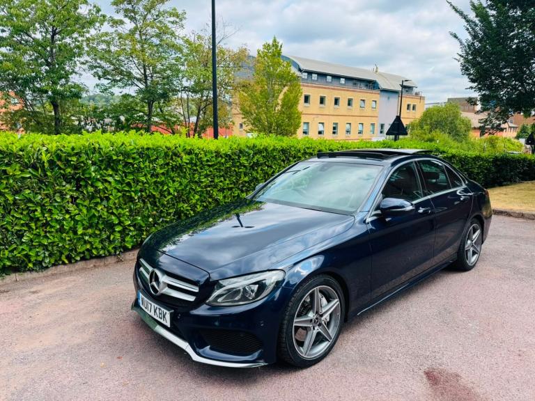 2017 Mercedes-Benz C Class C300h AMG Line Premium 4dr Auto SALOON Diesel/Electric Hybrid Automatic