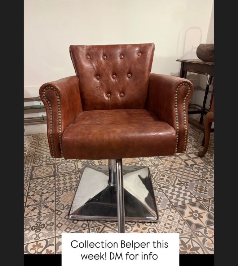 Hair dressers chair 