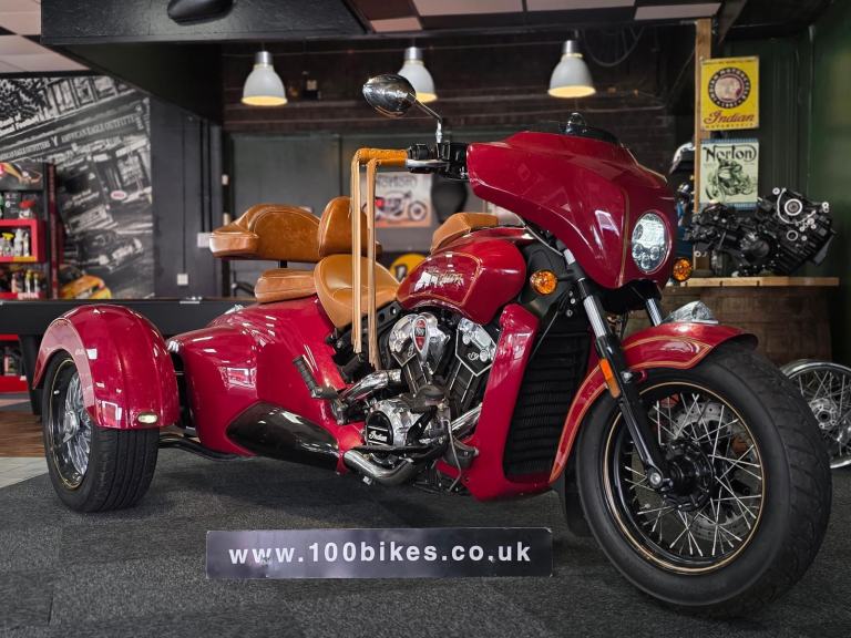 2021/71 INDIAN SCOUT GRINNALL TRIKE 1,500 MILE'S 