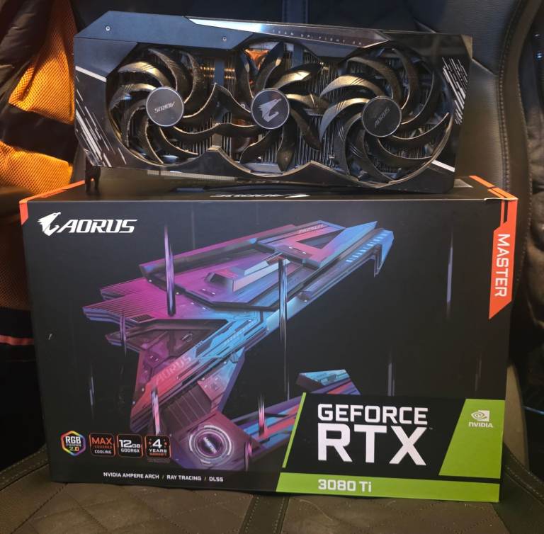 AORUS GeForce RTX 3080 Ti MASTER Graphics Card - Good Condition