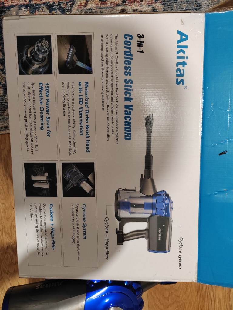 Cordless vacuum cleaner 
