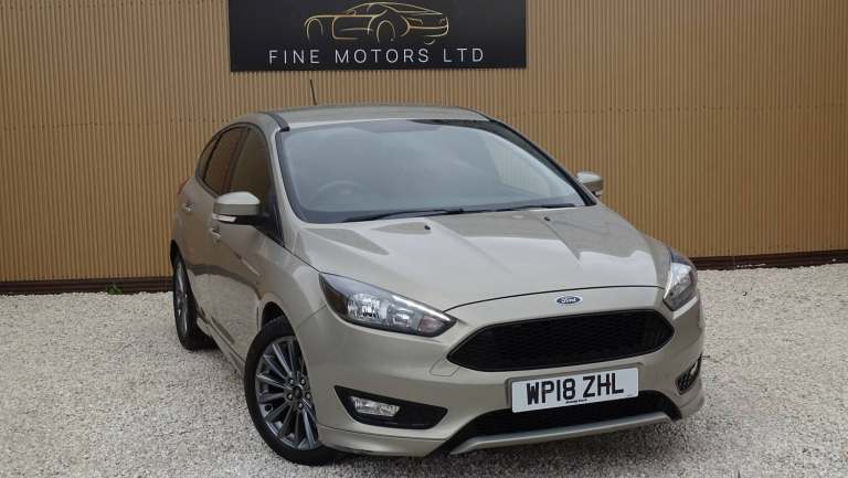 FORD FOCUS 1.0 T EcoBoost ST-Line Silver Manual Petrol 2018