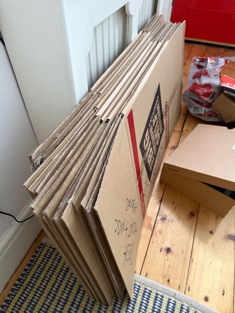 FREE - 6 Large Moving Boxes