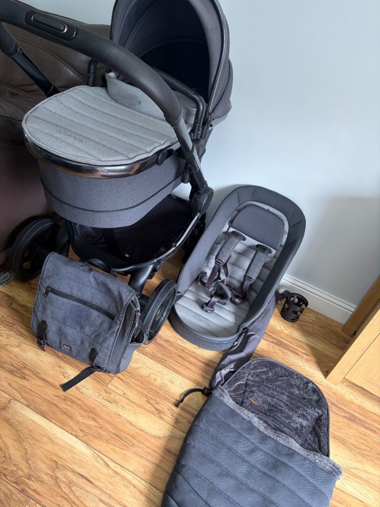ICandy peach 7 pram - Grey