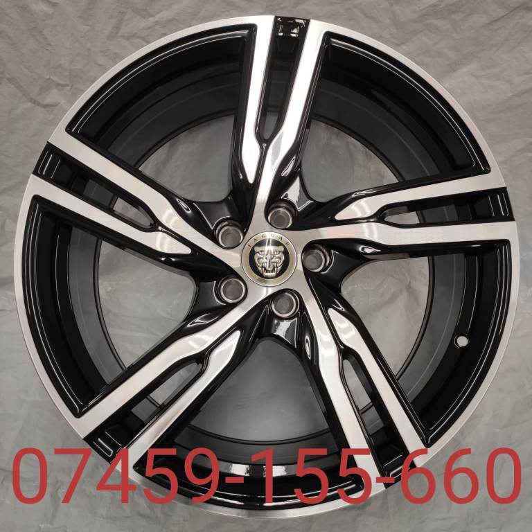 4X NEW ALLOY WHEELS (20" INCH ALLOYS) BLACK JAGUAR E F I PACE XE XF XEL XFL I-PACE E-PACE F-PACE