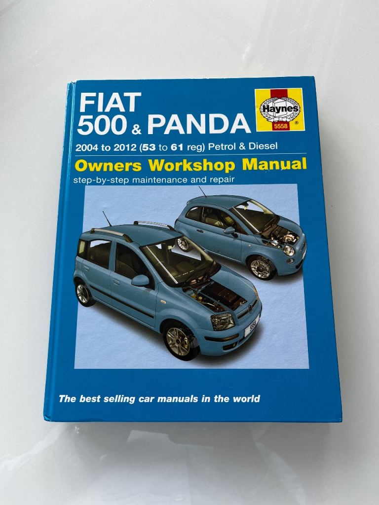 Haynes Fiat 500 & Panda Owners Workshop Manual – 2004-2012