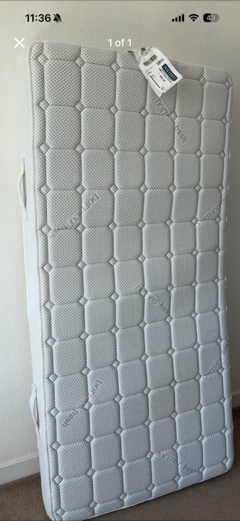 Dormeo single mattress 