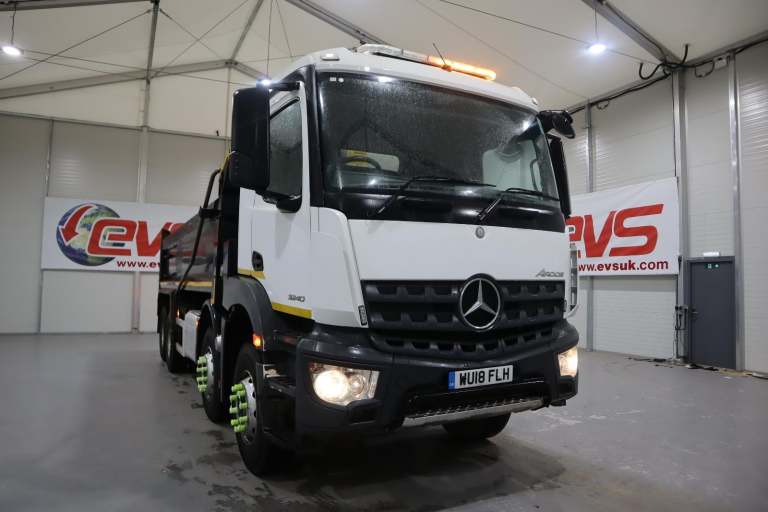 2018 (18 PLATE) Mercedes Benz AROCS 3240 8x4 Euro 6 Tippers