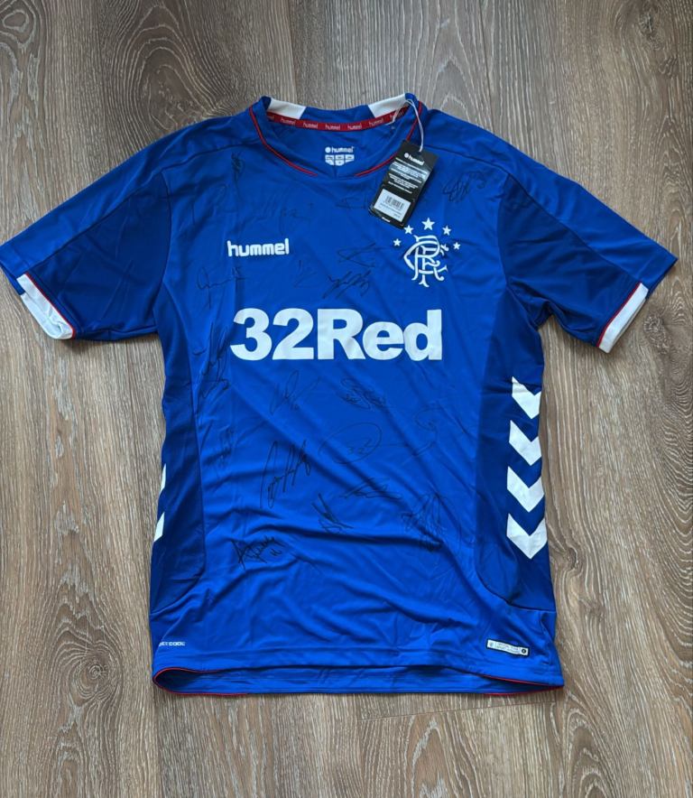 Signed Rangers Top 2018 - 19