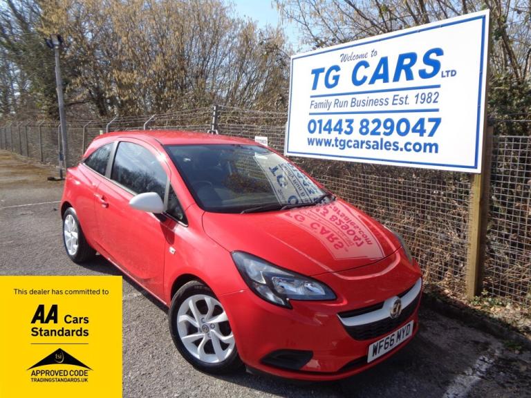 2016 Vauxhall Corsa 1.4 [75] ecoFLEX Sting 3dr HATCHBACK PETROL Manual