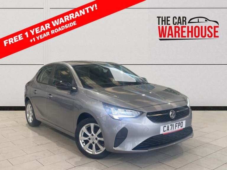 2021 Vauxhall Corsa 1.2 SE 5dr Manual Hatchback Petrol Manual
