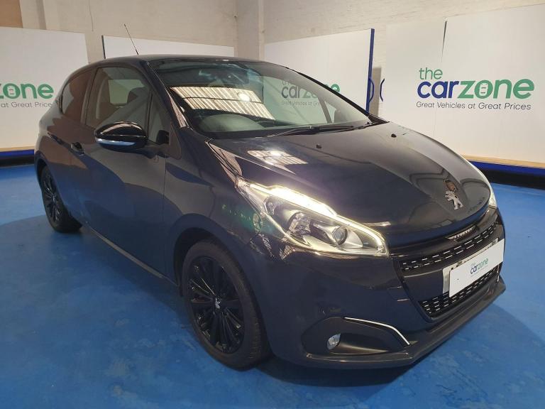 2017 Peugeot 208 1.2 PureTech 82 Black Edition 3dr HATCHBACK PETROL Manual