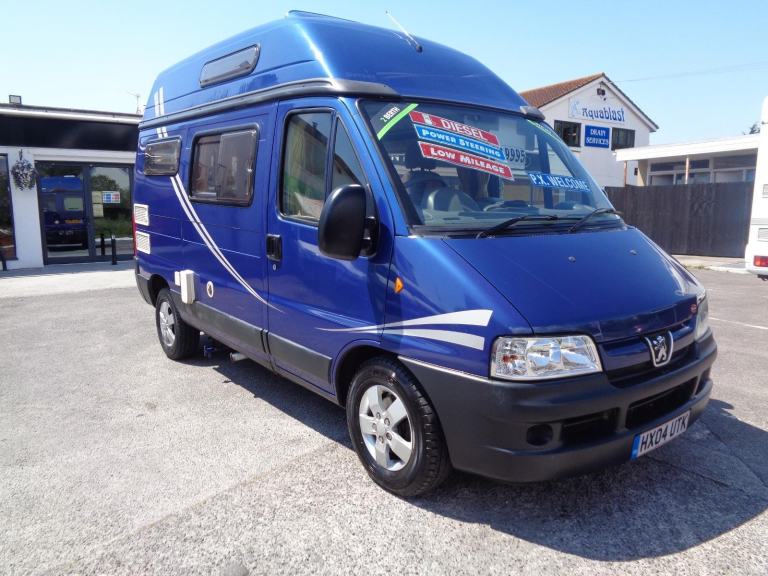 Auto-Sleepers Dorset 2 Berth Peugeot Boxer  DIESEL MANUAL 2004/04