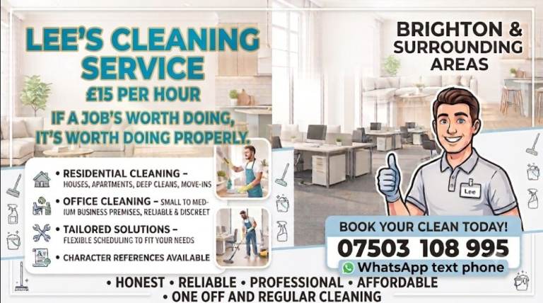Lees cleaning service £15 HOUR
