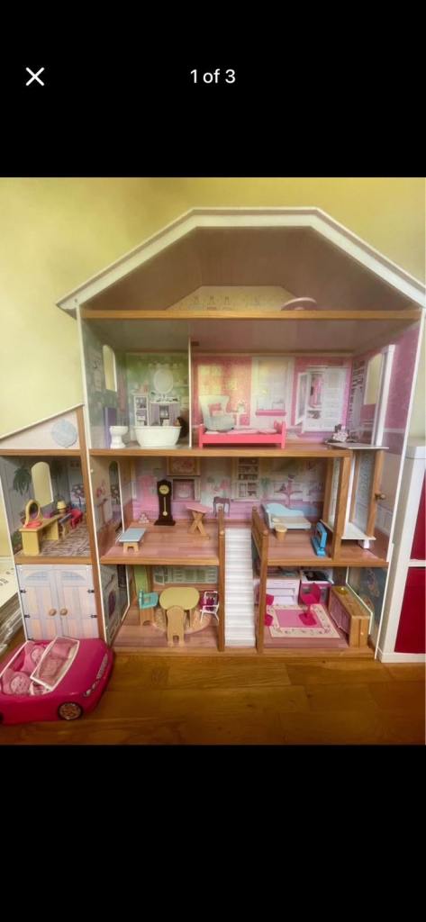 Kidkraft Magestic Mansion, wooded Dolls House 
