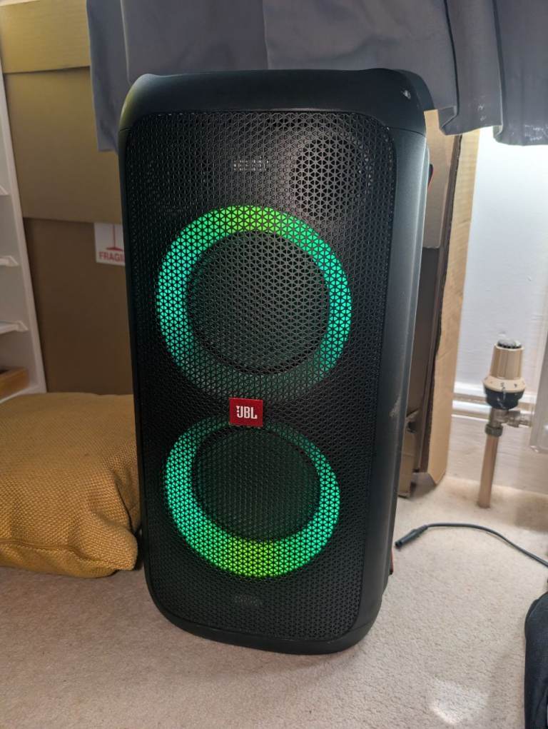 JBL PartyBox 100 Portable Bluetooth Boom Box Speaker – Good Condition