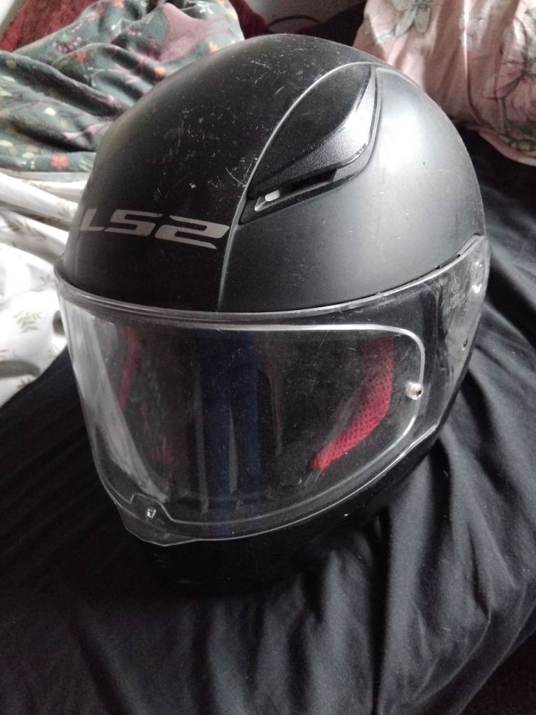 Large motorbike helmet