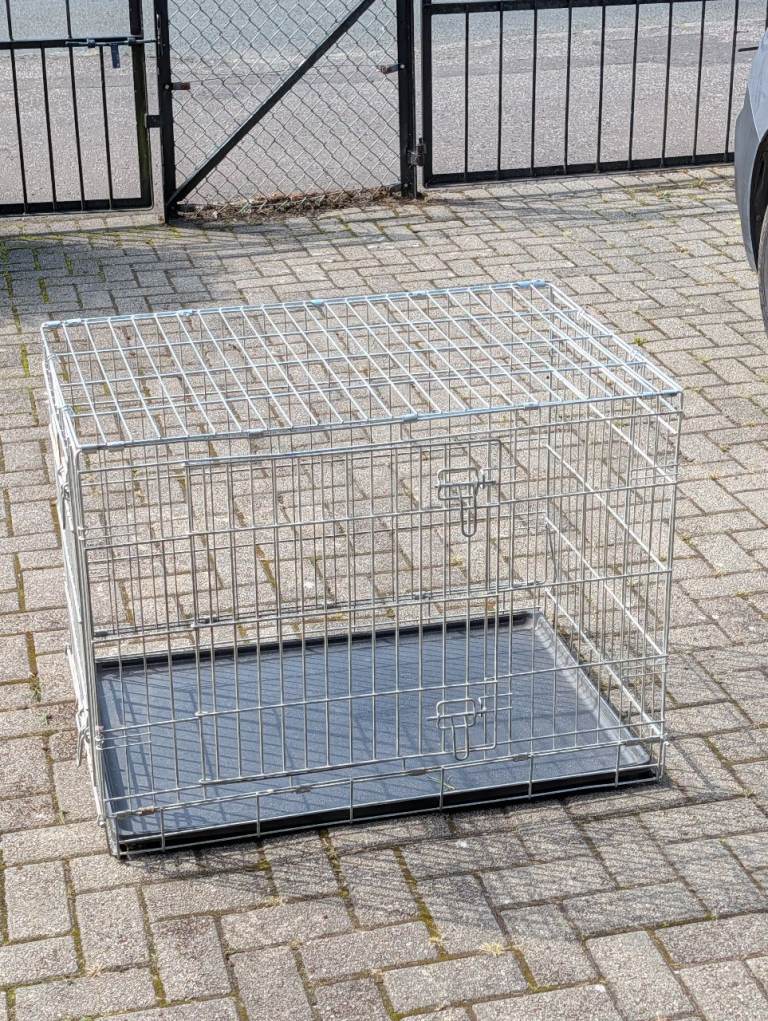Dog cage.