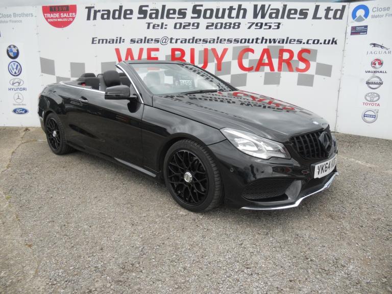 2014 Mercedes-Benz E Class E220 CDI AMG Sport 2dr 7G-Tronic CONVERTIBLE Diesel Automatic