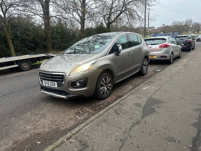 2015 Peugeot 3008 Blue HDI S/S Allure, 1.6L Hatchback, Manual, EVGC colour, 52k miles