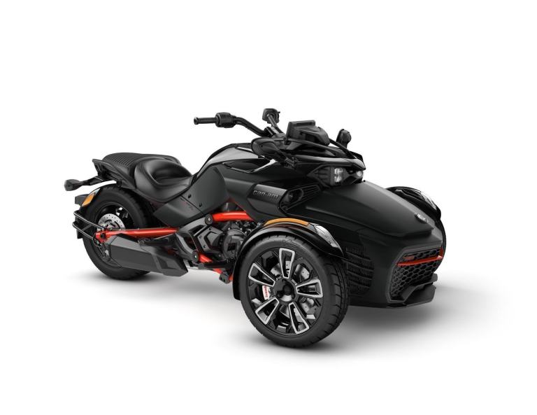 2025 Can-Am Spyder F3-S 1330 SE6 – Monolith Black Satin – £24,899