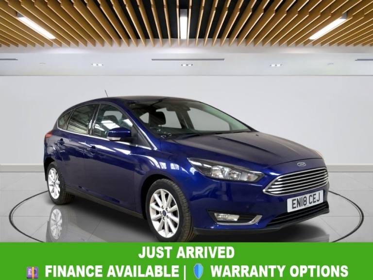 2018 Ford Focus 1.0 EcoBoost 125 Titanium 5dr Auto HATCHBACK PETROL Automatic