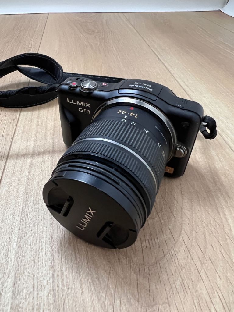 Panasonic LUMIX GF3 Digital Camera with 14-42mm Lens