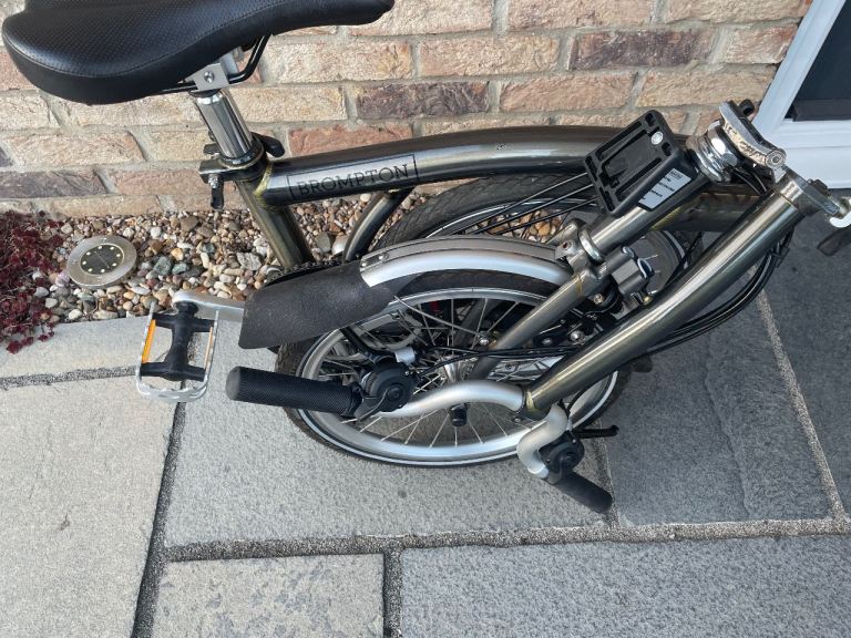 Brompton M6L Raw lacquer bike 