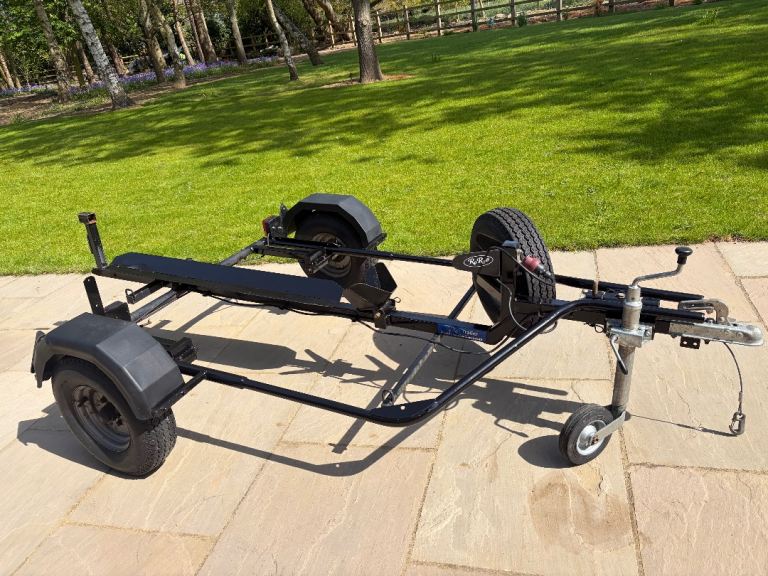 RoRo Motorcycle single trailer - Used,  heavy duty 400 kilo payload.