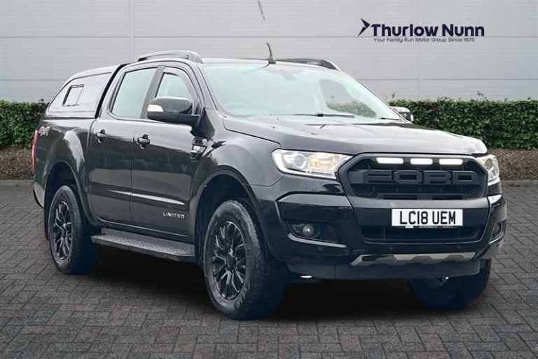 2018 Ford Ranger 2.2 TDCi Black Edition Pickup Double Cab 4dr Diesel Manual 4WD Euro 6 (s/s) Pick...