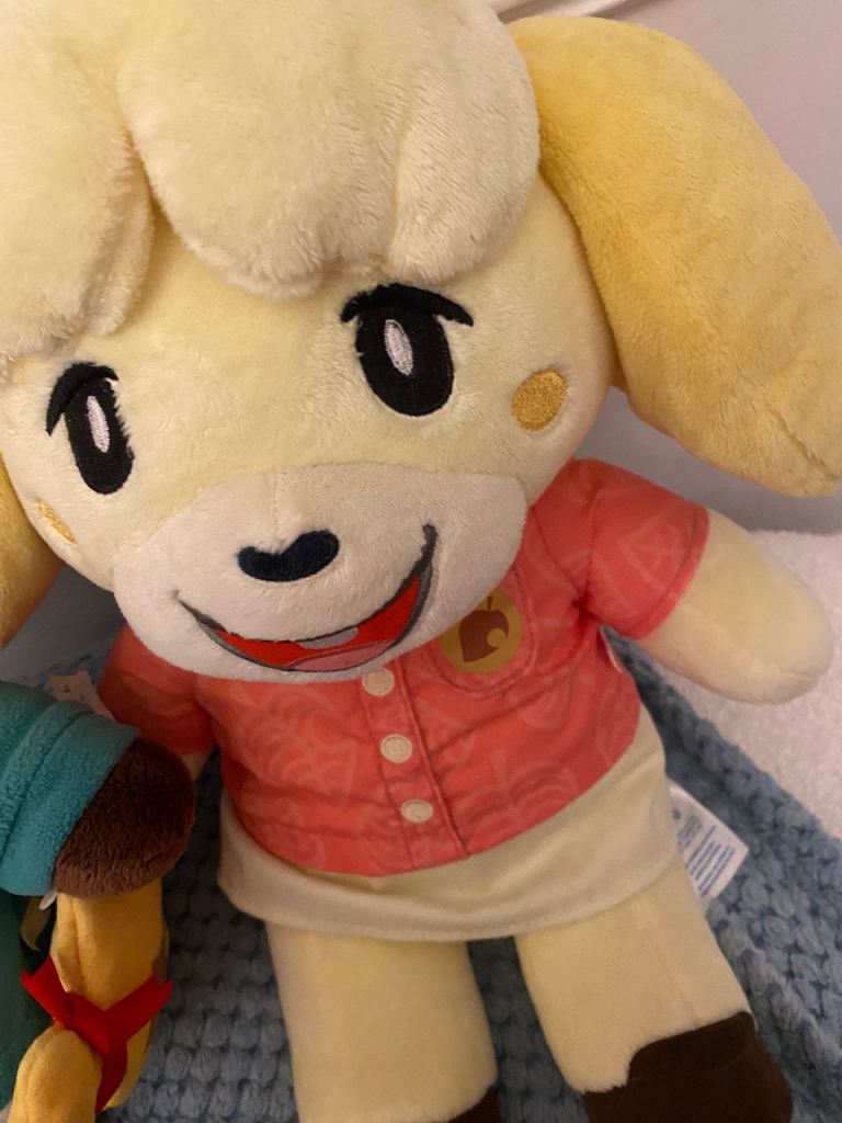 Build-A-Bear Animal Crossing Bundle ACNH Isabelle & Tom Nook Plush Toy