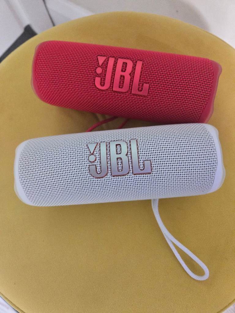 JBL Flip 6 Bluetooth speakers. Excellent