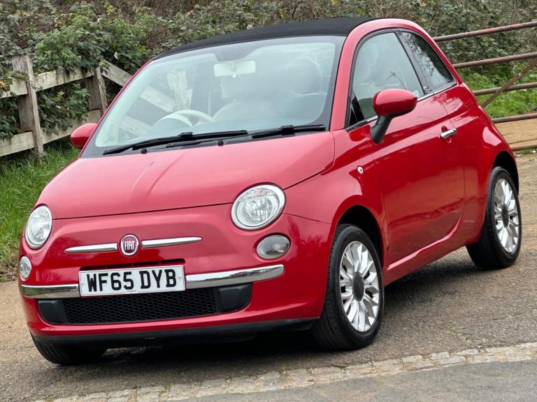 2015 Fiat 500C 1.2 Pop Star Euro 6 (s/s) 2dr CONVERTIBLE Petrol Manual