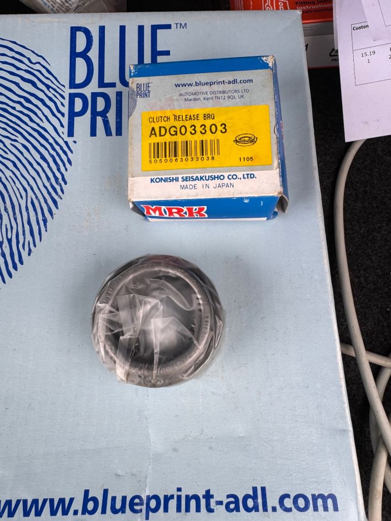 Hyundai clutch kit. Blue Print.