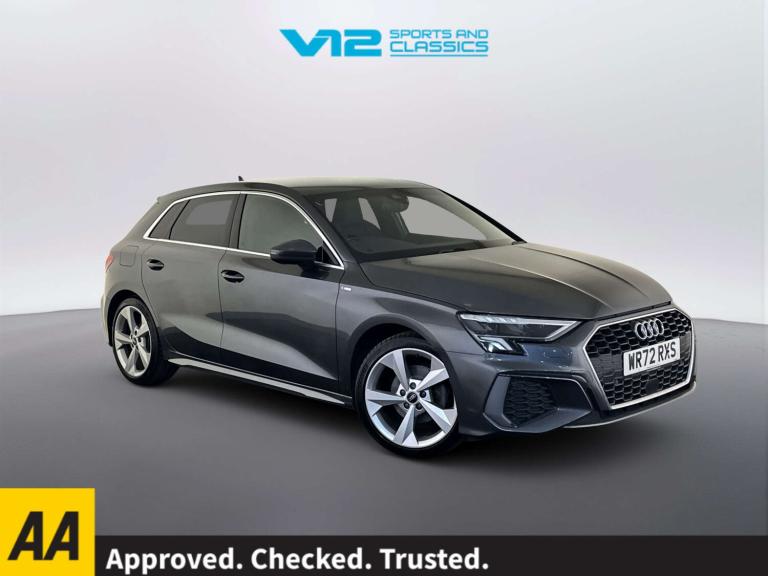 2022 Audi A3 35 TFSI S Line 5dr S Tronic HATCHBACK PETROL Automatic