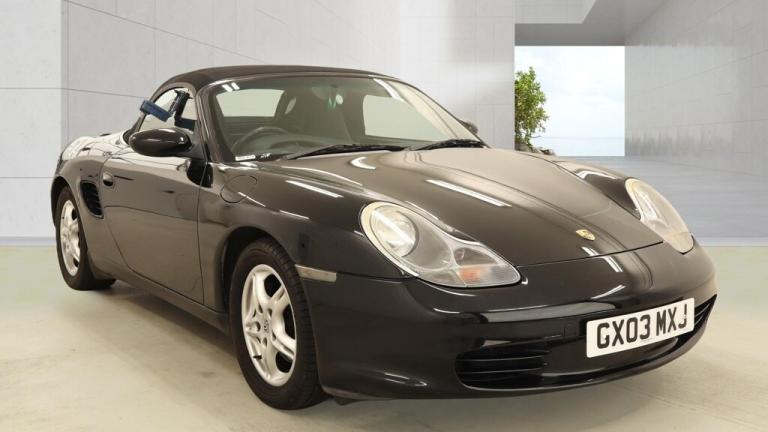 2003 Porsche Boxster 2003 2.7 [228] 2dr Tiptronic S AUTO BLACK CONVERTIBLE  CONVERTIBLE Petrol Au...