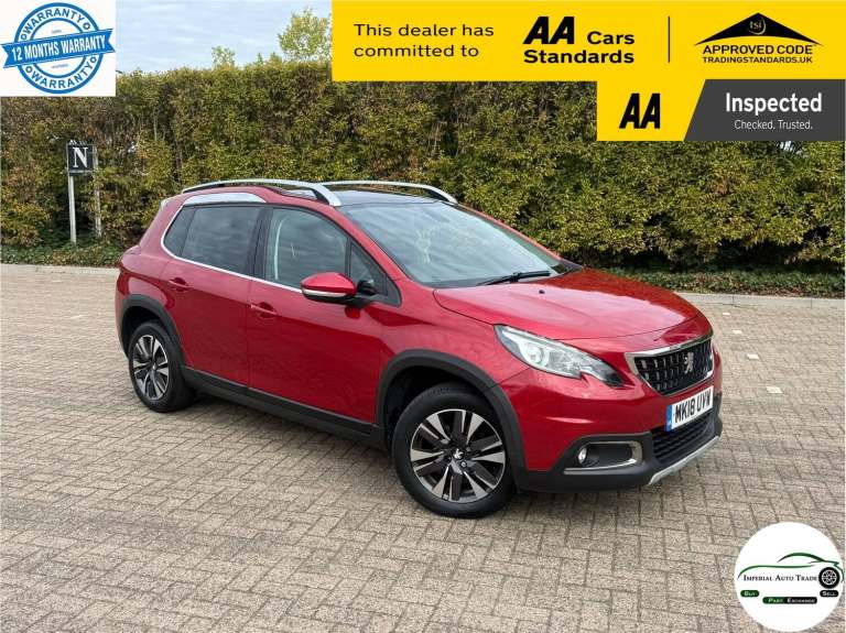 2018 Peugeot 2008 1.2 PureTech Allure Premium SUV 5dr Petrol Manual Euro 6 (82