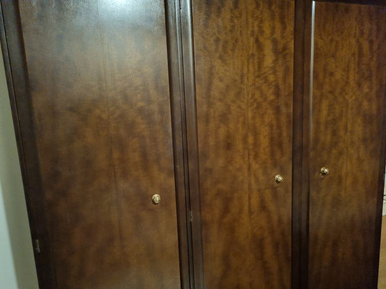 Triple door wardrob-totally dismantled for free