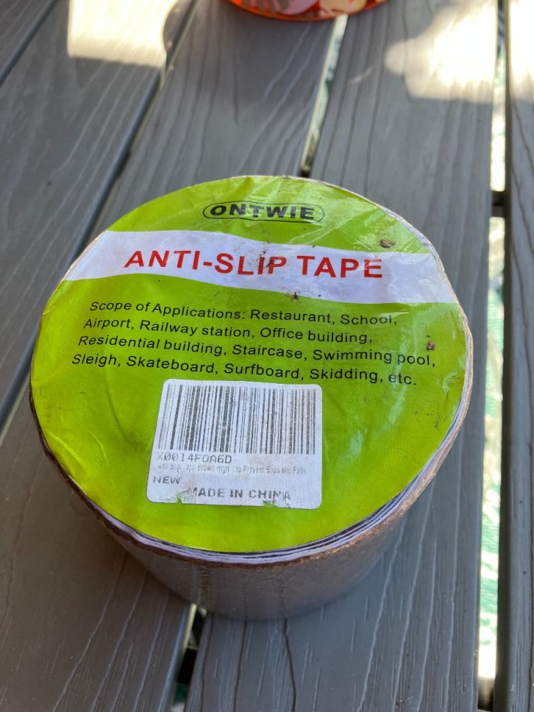 Anti slip decking tape