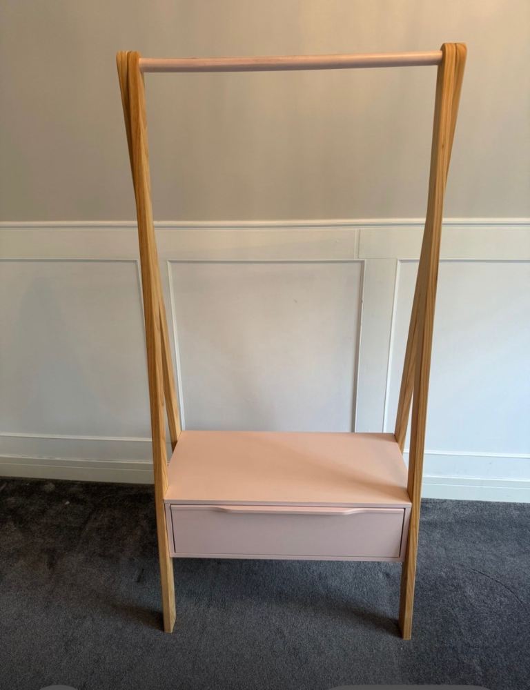 Girls Clothing Rail.