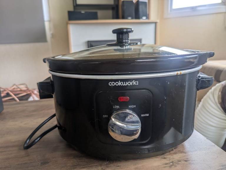 Cookworks Black Slow Cooker