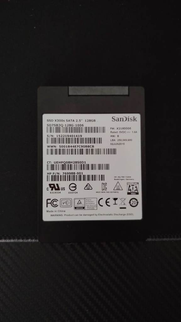 128Gb SSD