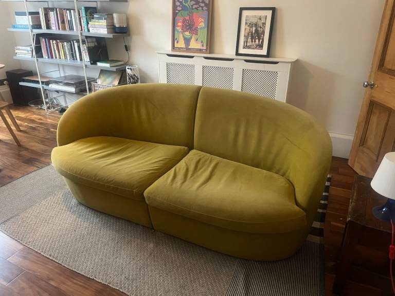 Mid-Century Two-Seater Sofa