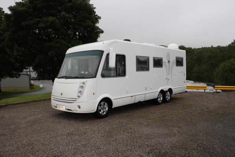 2010 "10" Niesmann Bischoff Arto 74LE Luxury A Class Motorhome, Rear Fixed Beds