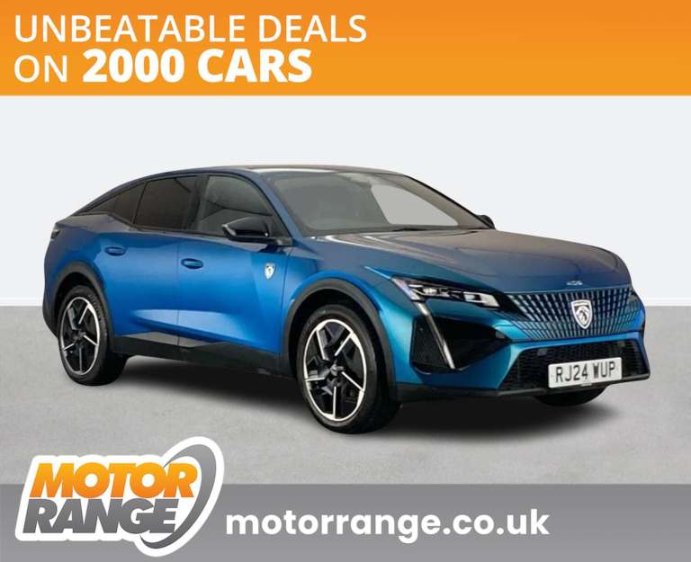 2024 Peugeot 408 1.2 PureTech GT 5dr EAT8 Crossover/SUV PETROL Automatic