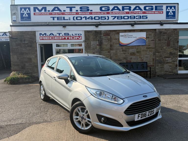 2016 Ford Fiesta 1.25 82 Zetec 5dr HATCHBACK Petrol Manual