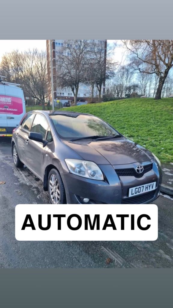 TOYOTA AURIS 1.6 AUTOMATIC 141K MOT TAX 